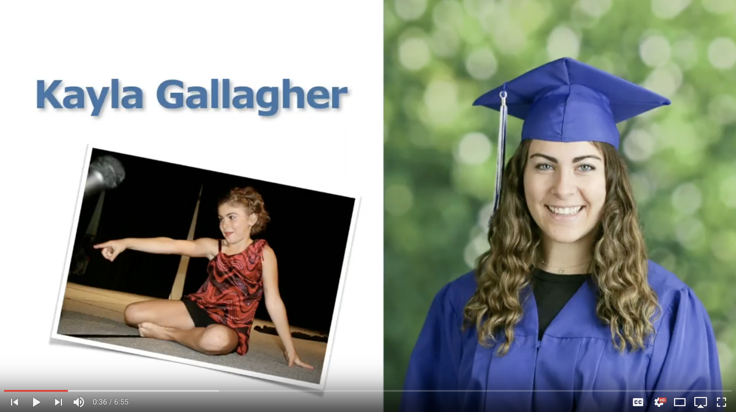 Kayla Gallagher - Class of 2017 - Clearwater Academy Int - Private School