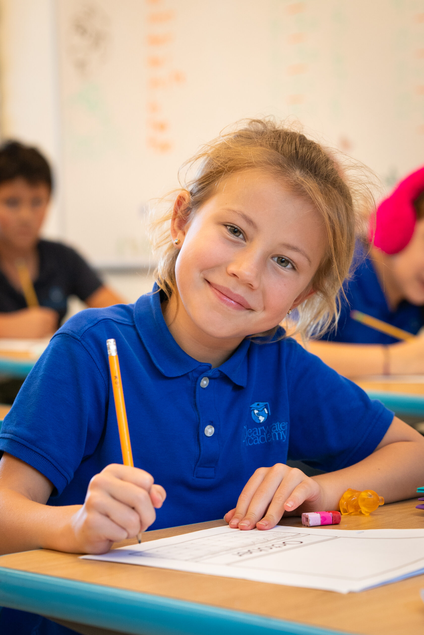 Students engaged in academics at Clearwater Academy