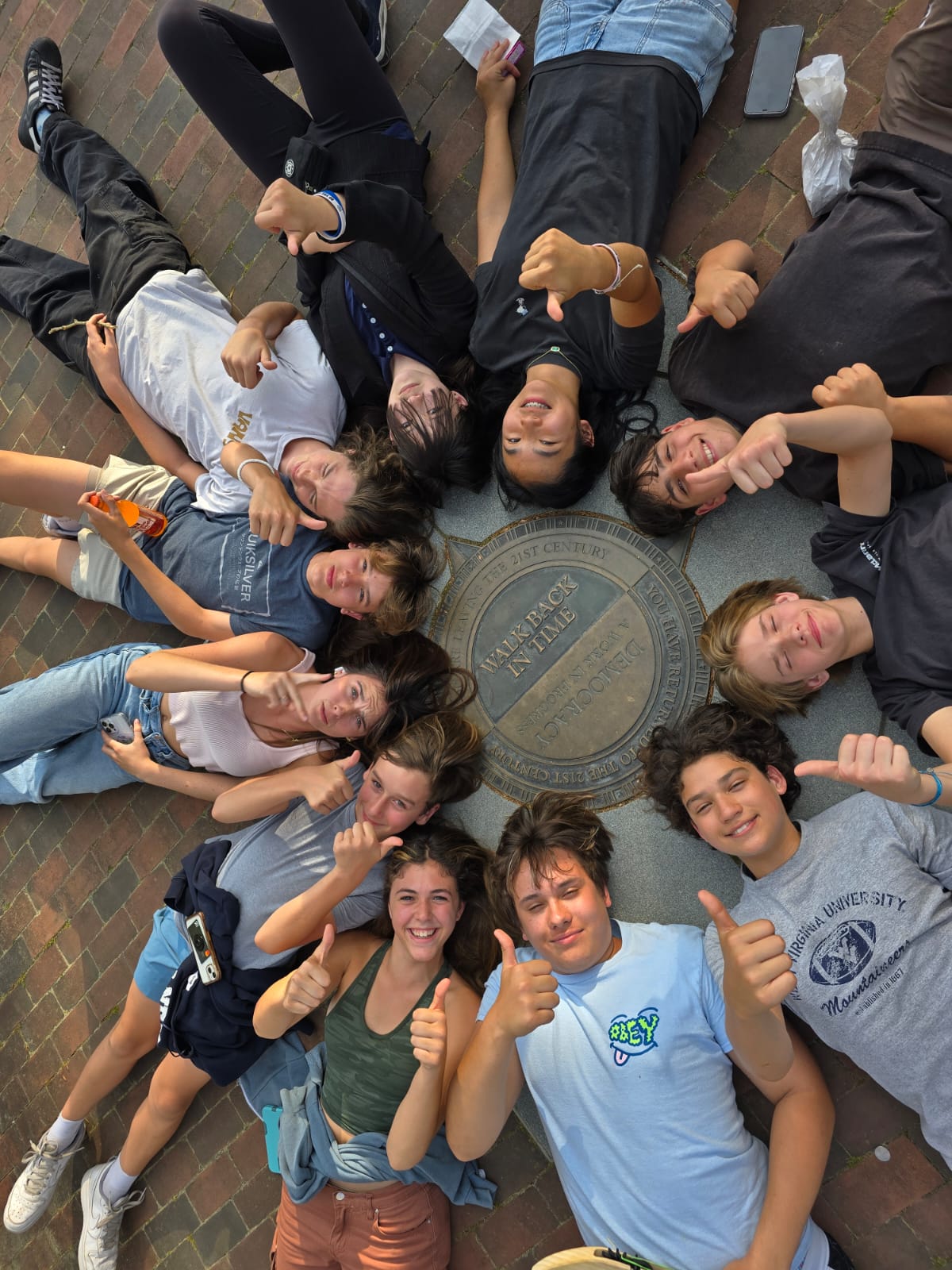 Clearwater Academy students celebrating together