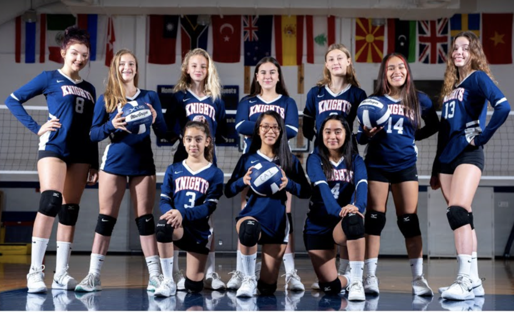 Clearwater Academy volleyball team